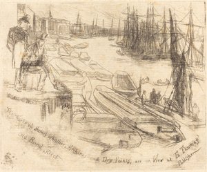 ザ リトル プール 作： James Abbott McNeill Whistler
