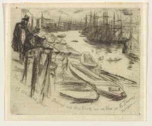 ザ リトル プール 作： James Abbott McNeill Whistler