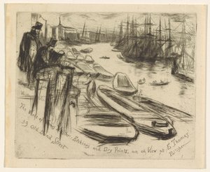 ザ リトル プール 作： James Abbott McNeill Whistler