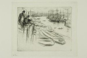 ザ リトル プール 作： James Abbott McNeill Whistler