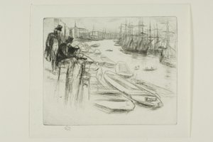 ザ リトル プール 作： James Abbott McNeill Whistler