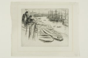 ザ リトル プール 作： James Abbott McNeill Whistler