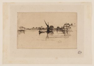 リトル・パットニー 作： James Abbott McNeill Whistler