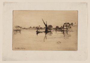 リトル・パットニー 作： James Abbott McNeill Whistler