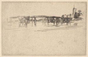 ザ リトル パトニー No. 1 作： James Abbott McNeill Whistler