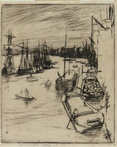 ザ リトル ロザハイズ 作： James Abbott McNeill Whistler