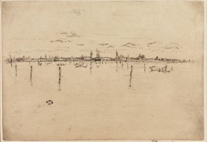 ザ リトル ベニス 作： James Abbott McNeill Whistler