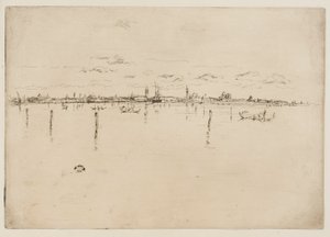 ザ リトル ベニス 作： James Abbott McNeill Whistler