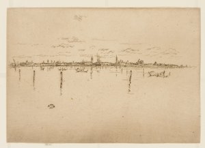 ザ リトル ベニス 作： James Abbott McNeill Whistler