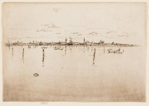 ザ リトル ベニス 作： James Abbott McNeill Whistler