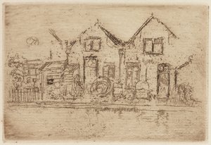 リトル・ホイールライト 作： James Abbott McNeill Whistler