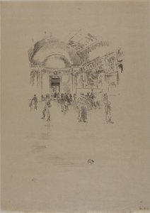 ロングギャラリー、ルーヴル 作： James Abbott McNeill Whistler