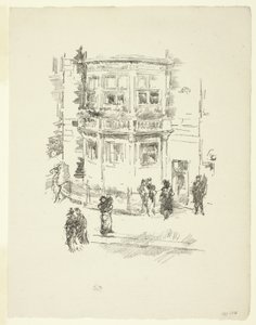 支配人の窓』（ガイエティ・シアター 作： James McNeill Whistler