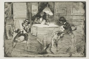 音楽室 作： James Abbott McNeill Whistler