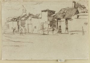 オールド スワン ブルワリー、チェルシー 作： James Abbott McNeill Whistler