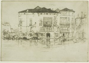 宮殿 作： James Abbott McNeill Whistler