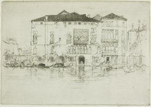 宮殿 作： James Abbott McNeill Whistler