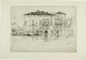 宮殿 作： James Abbott McNeill Whistler
