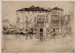 宮殿 作： James McNeill Whistler