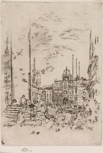 ピアツェッタ 作： James Abbott McNeill Whistler