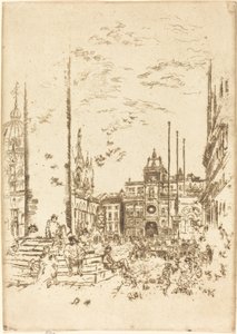 ピアツェッタ 作： James Abbott McNeill Whistler