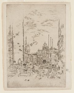 ピアツェッタ 作： James Abbott McNeill Whistler