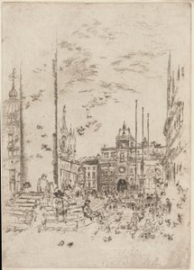 ピアツェッタ 作： James Abbott McNeill Whistler