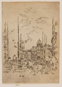 ピアツェッタ 作： James Abbott McNeill Whistler