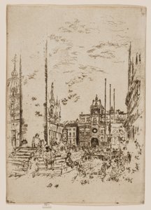 ピアツェッタ 作： James Abbott McNeill Whistler