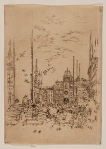 ピアツェッタ 作： James McNeill Whistler