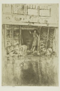 ピエロ 作： James Abbott McNeill Whistler