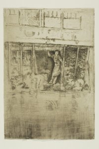 ピエロ 作： James Abbott McNeill Whistler