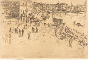 ザ・リーヴァ No.I 作： James Abbott McNeill Whistler