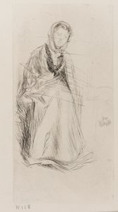 スコッチ・ウィドウ 作： James Abbott McNeill Whistler