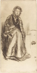 スコッチ・ウィドウ 作： James Abbott McNeill Whistler