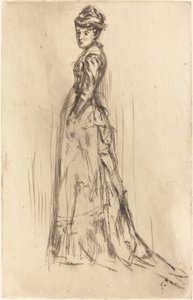 シルクドレス 作： James Abbott McNeill Whistler