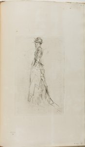 シルクドレス 作： James Abbott McNeill Whistler