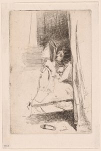 スリッパ 作： James Abbott McNeill Whistler