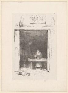 ザ・スミス、パッサージュ・デュ・ドラゴン 作： James Abbott McNeill Whistler