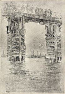 高い橋 作： James Abbott McNeill Whistler
