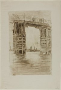 高い橋 作： James Abbott McNeill Whistler