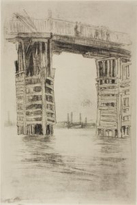 高い橋 作： James Abbott McNeill Whistler