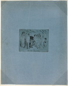 自然からの12のエッチング」のタイトルページ 作： James McNeill Whistler