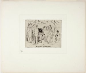 自然からの12のエッチング」のタイトルページ 作： James McNeill Whistler