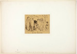 自然からの12のエッチング」のタイトルページ 作： James McNeill Whistler