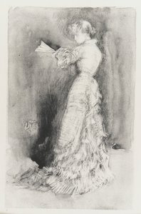 トイレ 作： James Abbott McNeill Whistler