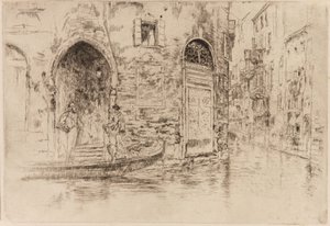 二つの戸口 作： James Abbott McNeill Whistler