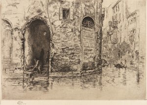 二つの戸口 作： James Abbott McNeill Whistler