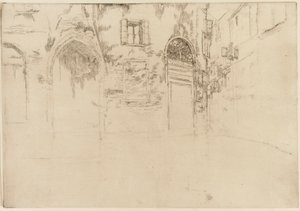 二つの戸口 作： James Abbott McNeill Whistler