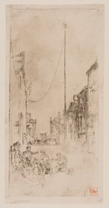 ベネチアンマスト 作： James Abbott McNeill Whistler